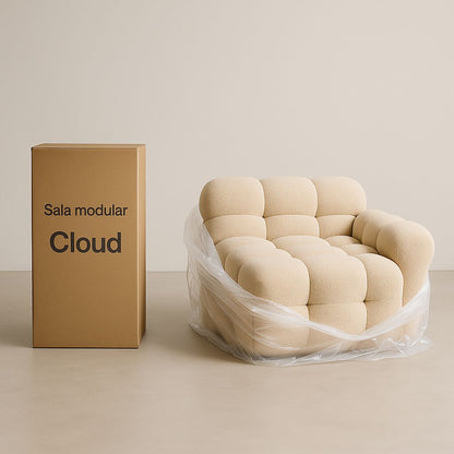 Sala modular 3pz Cloud.